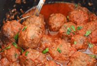 Moroccan Spiced Slow Cooker Meatballs