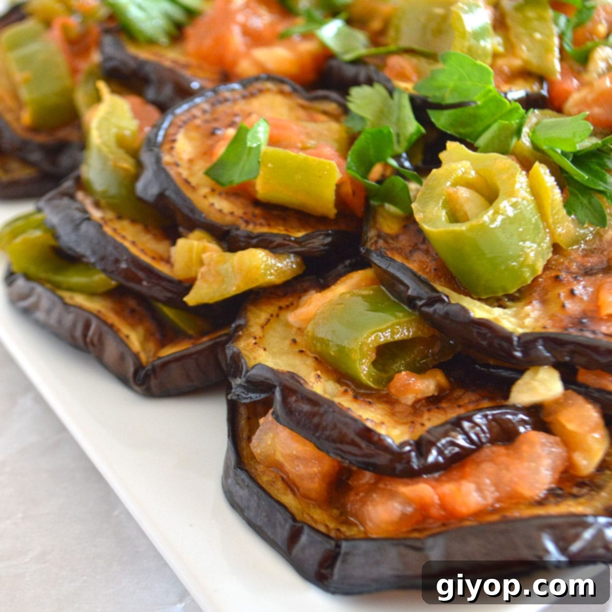 Tangy Garlic Eggplant 1 featured 1631