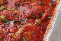 Oven-Baked Chicken Cacciatore