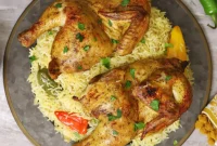 Fragrant Mandi Rice with Tender Meat
