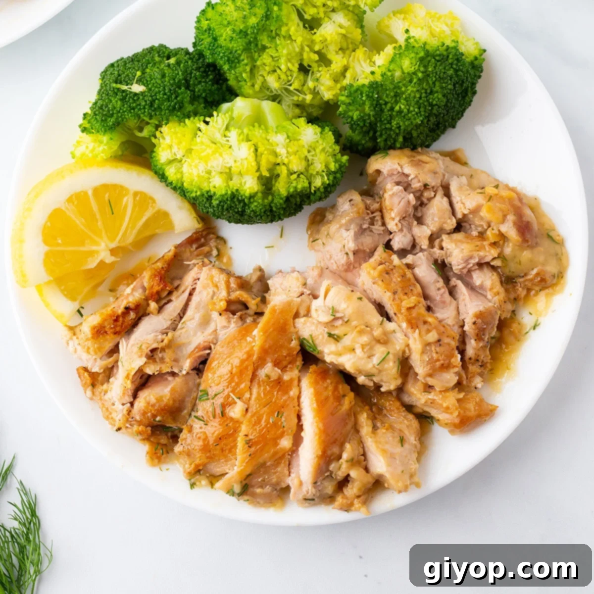 Zesty Lemon Dill Chicken 1 featured 2161