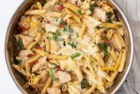 Decadent Tuscan Chicken Pasta