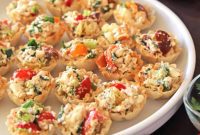 Golden Phyllo Garden Bites