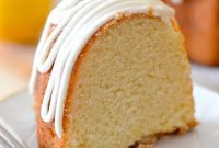 Zesty Lemon Buttermilk Pound Cake