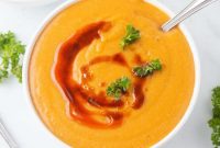 Classic Turkish Red Lentil Soup