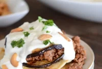 Authentic Syrian Fatteh Fattet Al-Makdous Recipe