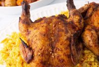 Golden Middle Eastern Chicken Pilaf