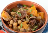 Slow-Cooked Moroccan Beef Tagine with Sweet Butternut Squash