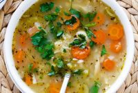 Hearty Instant Pot Chicken and Rice Soup