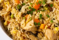 Effortless Instant Pot Chicken Fried Rice