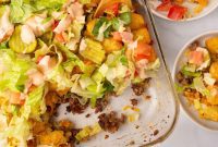 Loaded Big Mac Cheeseburger Casserole