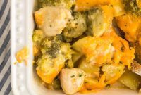 Comforting Chicken Broccoli Potato Bake