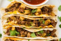 Hearty Beef and Potato Tacos