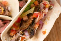 Fiesta Flank Steak Tacos