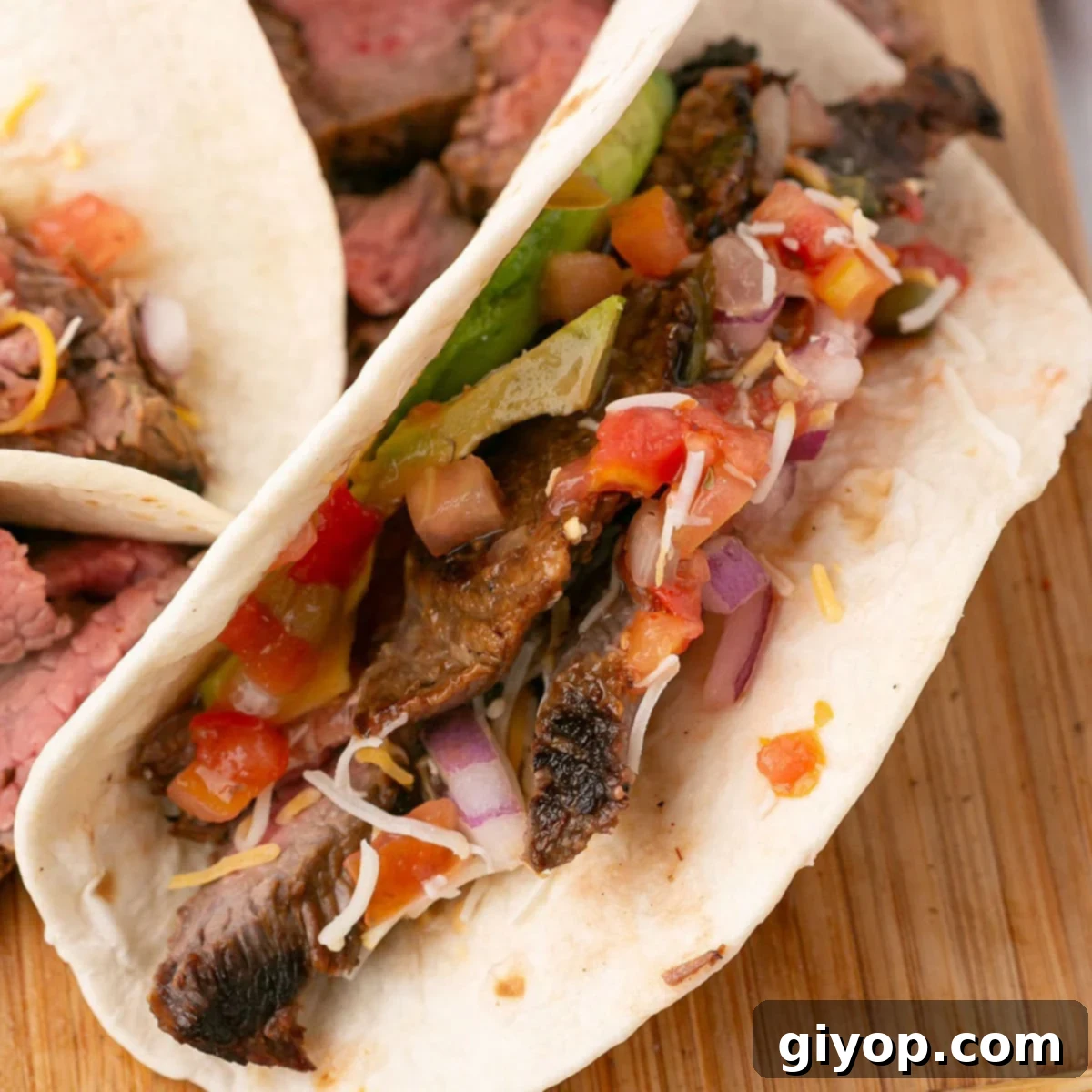 Fiesta Flank Steak Tacos 1 featured 44004