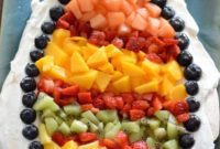 Effortless Easter Fruit Pavlova