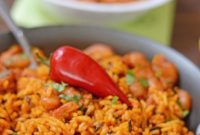 Sizzling Spicy Shrimp with Wild Rice