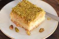 Pistachio-Packed Maamoul with Velvety Ashta