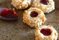 Raspberry Kiss Cookies