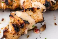 Sizzling Bang Bang Chicken Skewers