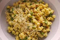 Creamy Pasta with Peas