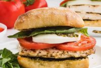 Sun-Kissed Caprese Chicken Sandwich