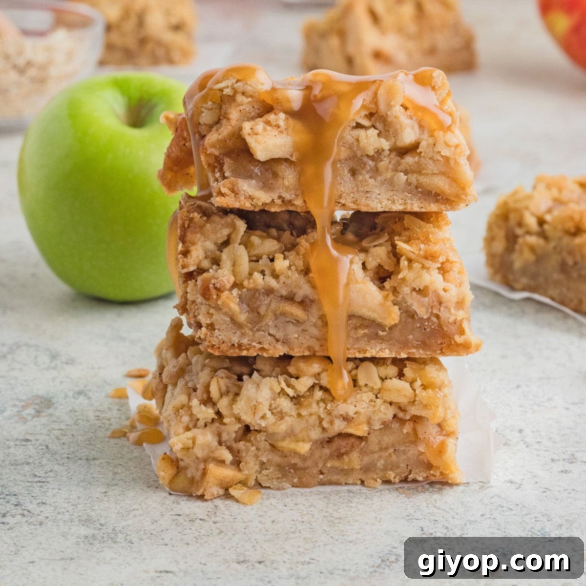 Decadent Salted Caramel Apple Pie Bars 1 featured 53429