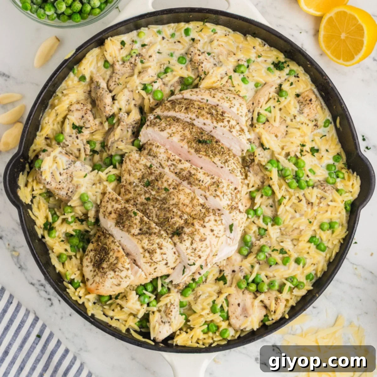 Bright Lemon Chicken Orzo 1 featured 53556