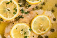 Easy Slow Cooker Chicken Piccata