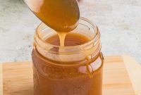 Luscious Homemade Caramel Sauce
