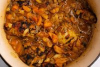 Apricot Kissed Chicken Tagine