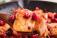 Zesty Cranberry Orange Chicken