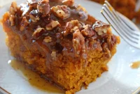 Pumpkin Pecan Harvest Cake