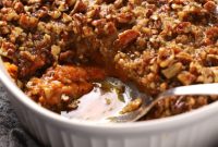 Sweet Potato Casserole with Golden Crunch