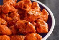 Buffalo Cauliflower Poppers