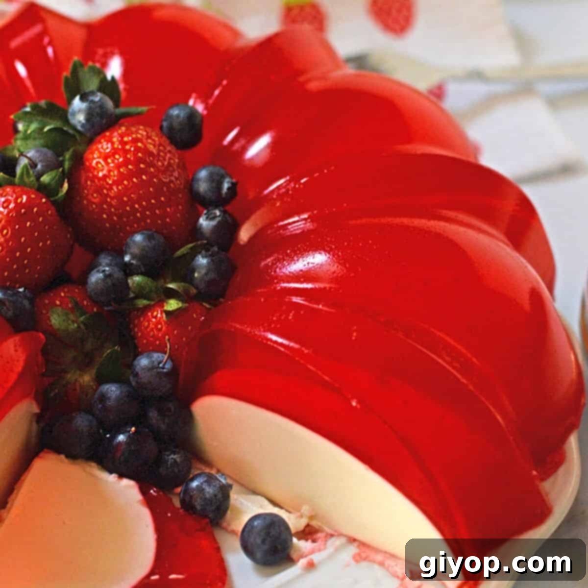 Dreamy Cream Cheese Jello Dessert 1 featured 6280