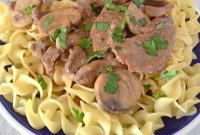Sour Cream-Free Beef Stroganoff