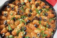 Fiesta Tater Tot Bake