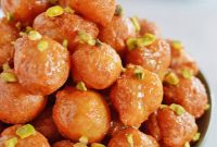 Sweet Golden Lokma Doughnuts Recipe