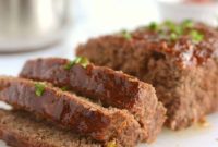 Classic Breadcrumb Meatloaf