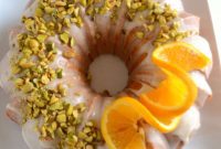 Golden Saffron Orange Bundt