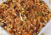 Jeweled Mediterranean Rice Pilaf with Nuts and Dried Fruit