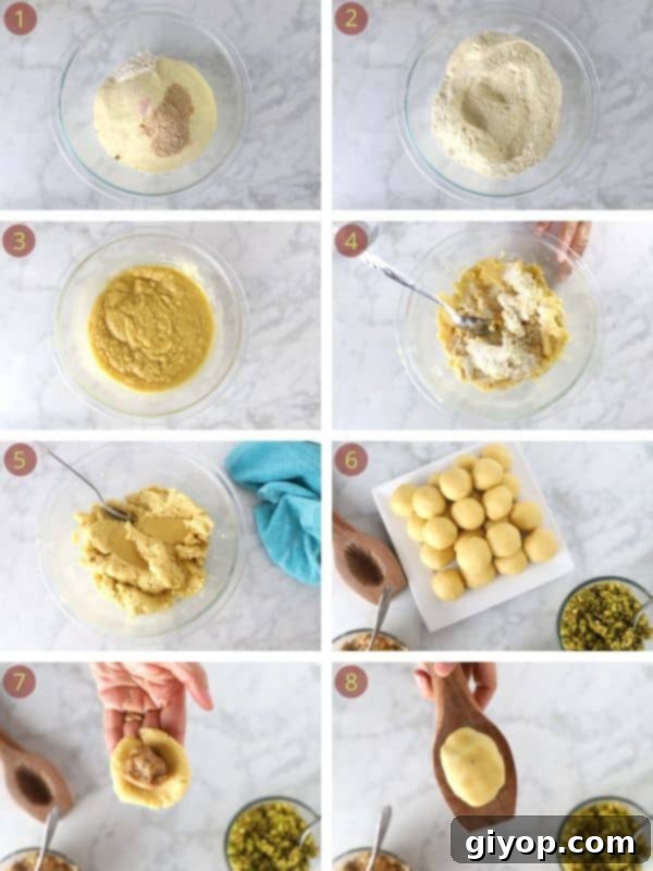 steps for making maamoul