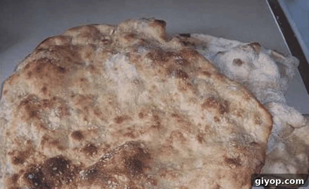 Another fan-submitted photo of unleavened bread, highlighting its soft, pliable texture.