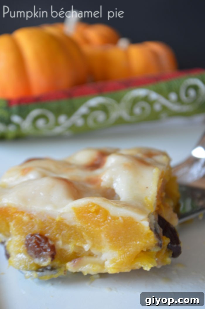 Egyptian Pumpkin Bechamel Pie