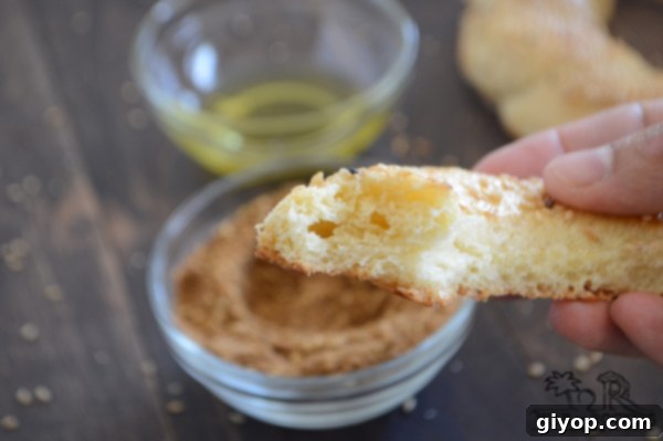 Egypt's Iconic Sesame Rings 3 Ingredients laid out for making Egyptian Simit bread.