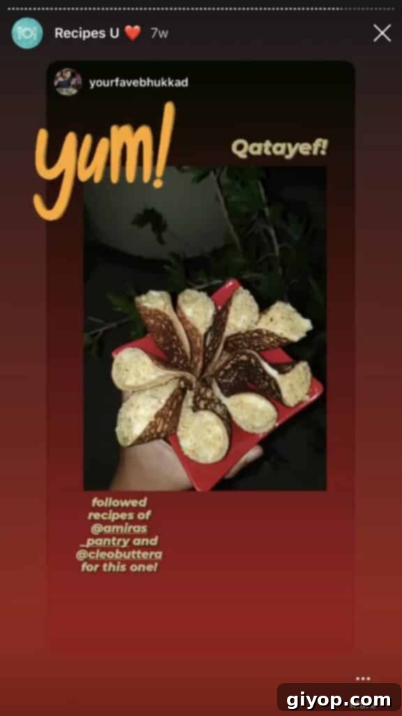 A collection of homemade Qatayef Asafiri, showcasing varied presentations.