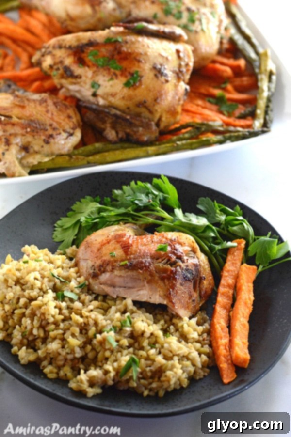 Meal Plan 72 5 Perfectly roasted Cornish game hens, golden brown and glistening, ready to be served.