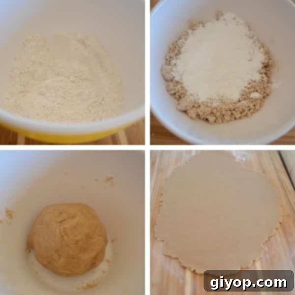 Spiced Cinnamon Cutout Treats 4 Step by step photos with Cinnamon and Dough