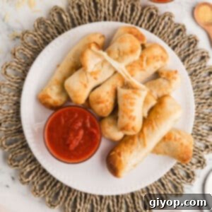 Cheese Stuffed Breadsticks